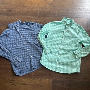 Vineyard Vines gingham button down shirt bundle